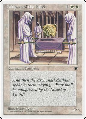 Keepers of the Faith card from Chronicles