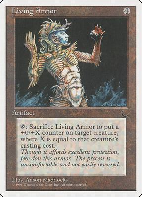 Living Armor card from Chronicles