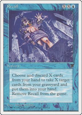 Recall card from Chronicles