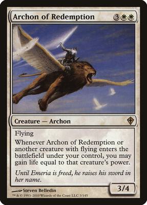 Archon of Redemption card from Worldwake