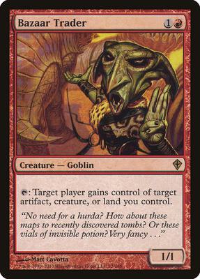 Bazaar Trader card from Worldwake