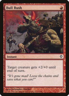 Bull Rush card from Worldwake