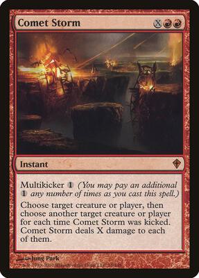 Comet Storm card from Worldwake