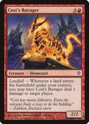 Cosi's Ravager card from Worldwake