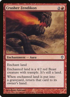 Crusher Zendikon card from Worldwake
