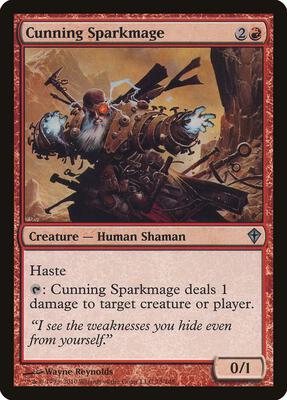 Cunning Sparkmage card from Worldwake