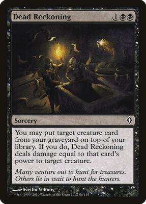 Dead Reckoning card from Worldwake