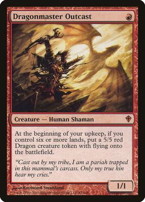 Dragonmaster Outcast card from Worldwake
