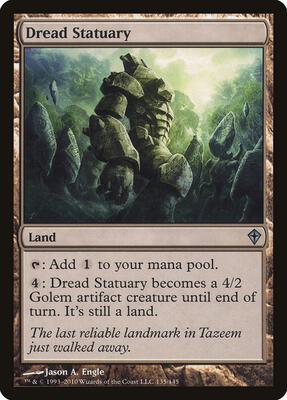 Dread Statuary card from Worldwake