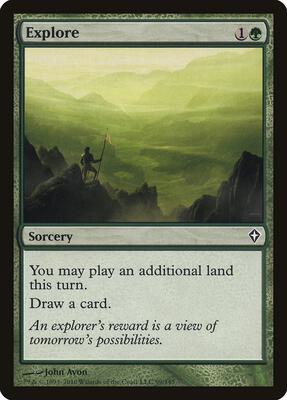 Explore card from Worldwake