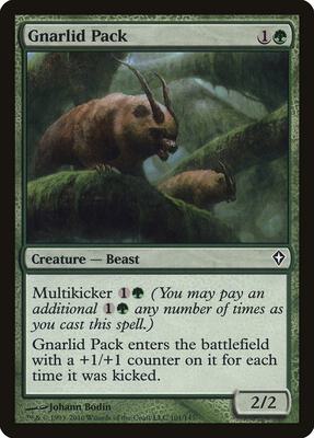 Gnarlid Pack card from Worldwake