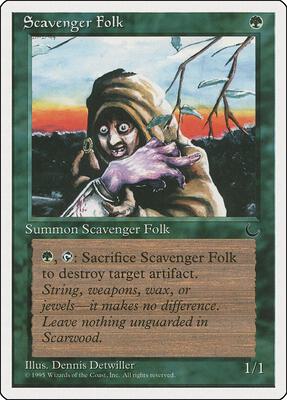 Scavenger Folk card from Chronicles