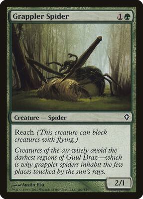 Grappler Spider card from Worldwake