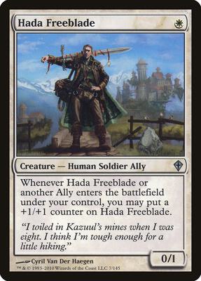 Hada Freeblade card from Worldwake