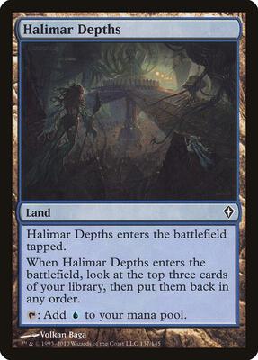 Halimar Depths card from Worldwake
