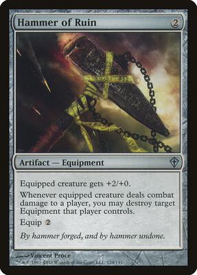 Hammer of Ruin card from Worldwake