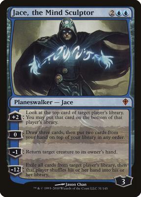 Jace, the Mind Sculptor card from Worldwake