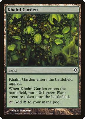 Khalni Garden card from Worldwake