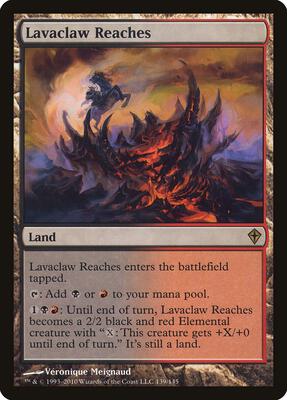 Lavaclaw Reaches card from Worldwake