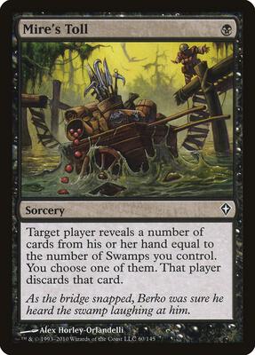Mire's Toll card from Worldwake