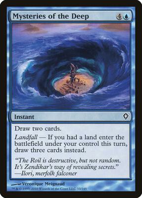 Mysteries of the Deep card from Worldwake