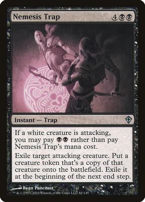 Nemesis Trap card from Worldwake