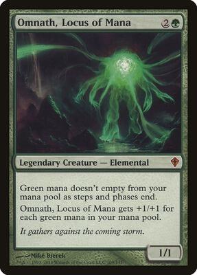 Omnath, Locus of Mana card from Worldwake