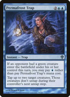Permafrost Trap card from Worldwake