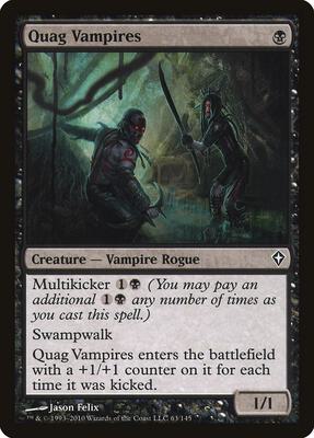 Quag Vampires card from Worldwake