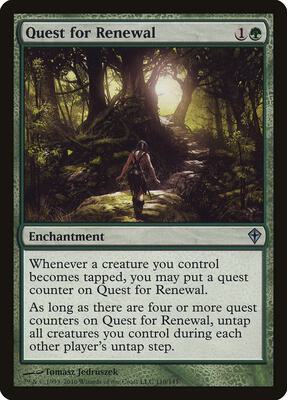 Quest for Renewal card from Worldwake