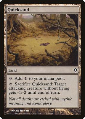 Quicksand card from Worldwake