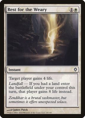 Rest for the Weary card from Worldwake