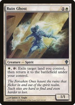 Ruin Ghost card from Worldwake