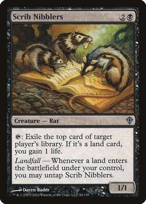 Scrib Nibblers card from Worldwake