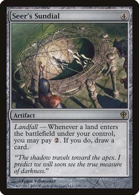 Seer's Sundial card from Worldwake