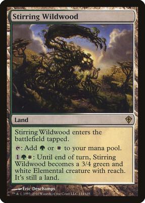 Stirring Wildwood card from Worldwake