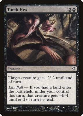 Tomb Hex card from Worldwake