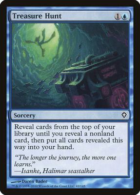 Treasure Hunt card from Worldwake