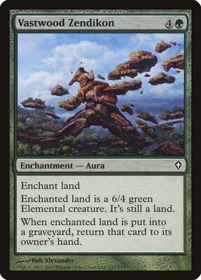 Vastwood Zendikon card from Worldwake
