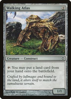 Walking Atlas card from Worldwake