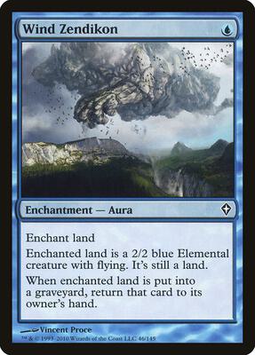 Wind Zendikon card from Worldwake