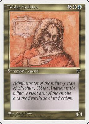 Tobias Andrion card from Chronicles