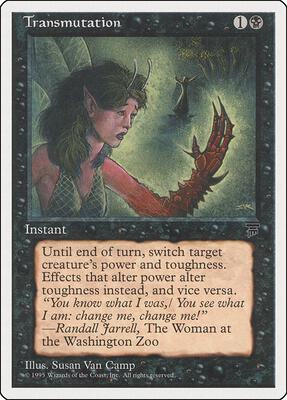 Transmutation card from Chronicles