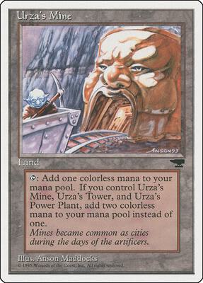 Urza's Mine (Mouth) card from Chronicles