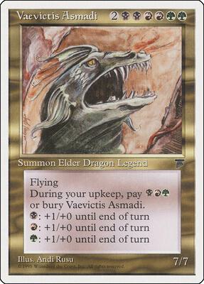 Vaevictis Asmadi card from Chronicles