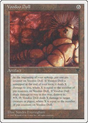 Voodoo Doll card from Chronicles