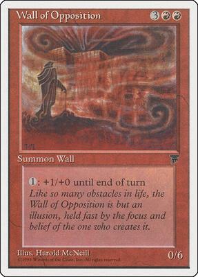 Wall of Opposition card from Chronicles
