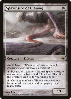 Spawnsire of Ulamog card from Rise of the Eldrazi