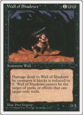 Wall of Shadows card from Chronicles