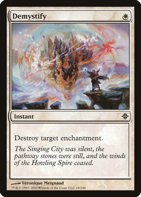 Demystify card from Rise of the Eldrazi